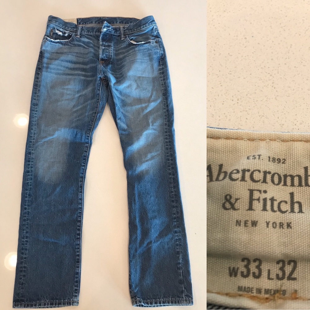 Men’s Abercrombie jeans 33x 32